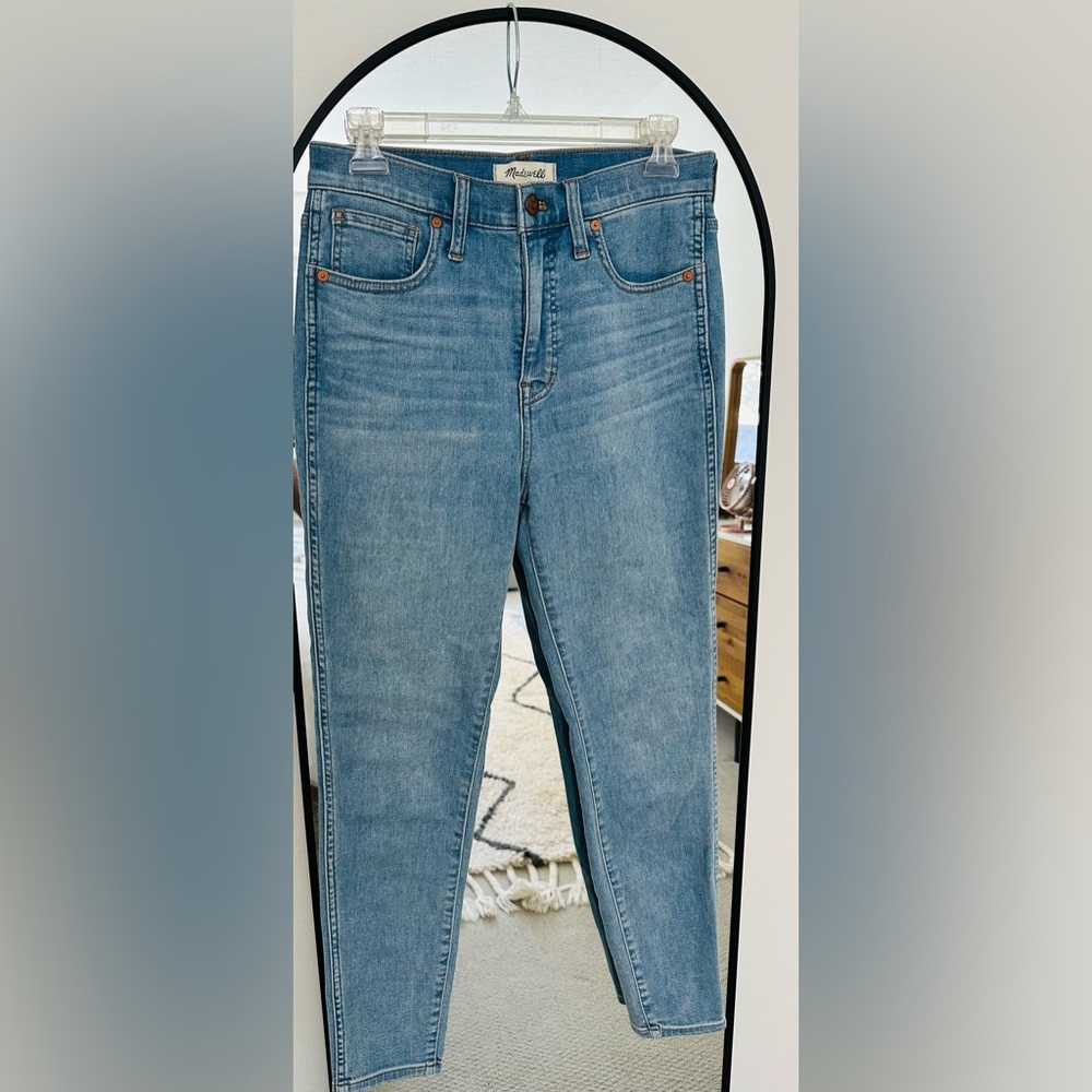 Madewell 10” High-Rise Skinny Crop Jeans Size 27